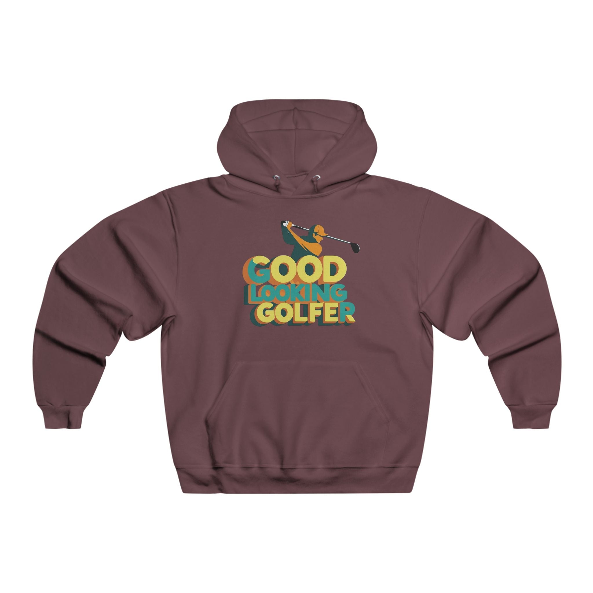 Good Looking Golfer Men's Sweatshirt, Cozy Golf Hoodie, Perfect Gift for Golf Lovers, Casual Sportswear, Comfy Everyday Wear