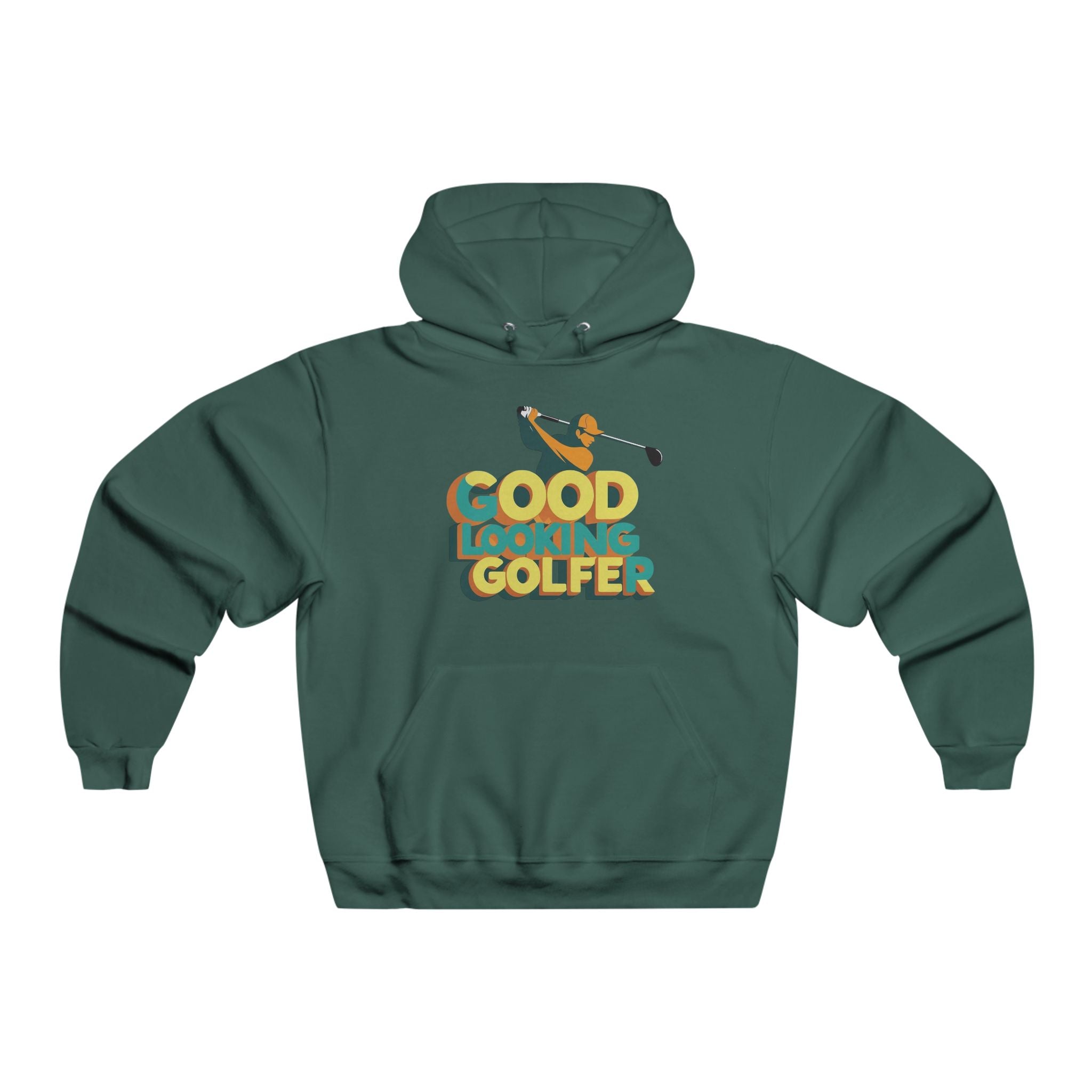 Good Looking Golfer Men's Sweatshirt, Cozy Golf Hoodie, Perfect Gift for Golf Lovers, Casual Sportswear, Comfy Everyday Wear