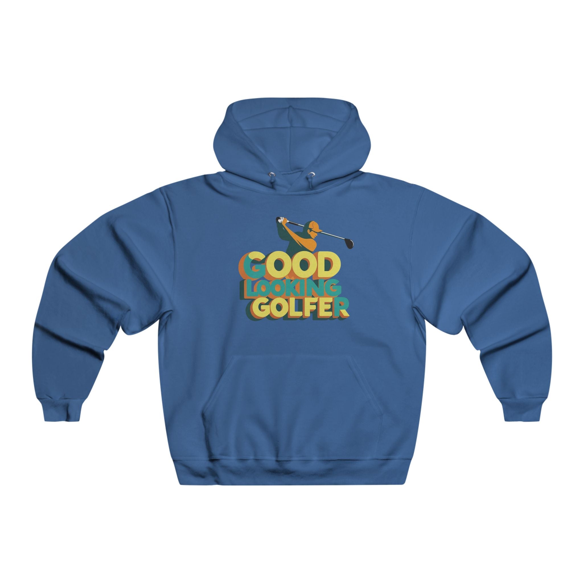 Good Looking Golfer Men's Sweatshirt, Cozy Golf Hoodie, Perfect Gift for Golf Lovers, Casual Sportswear, Comfy Everyday Wear
