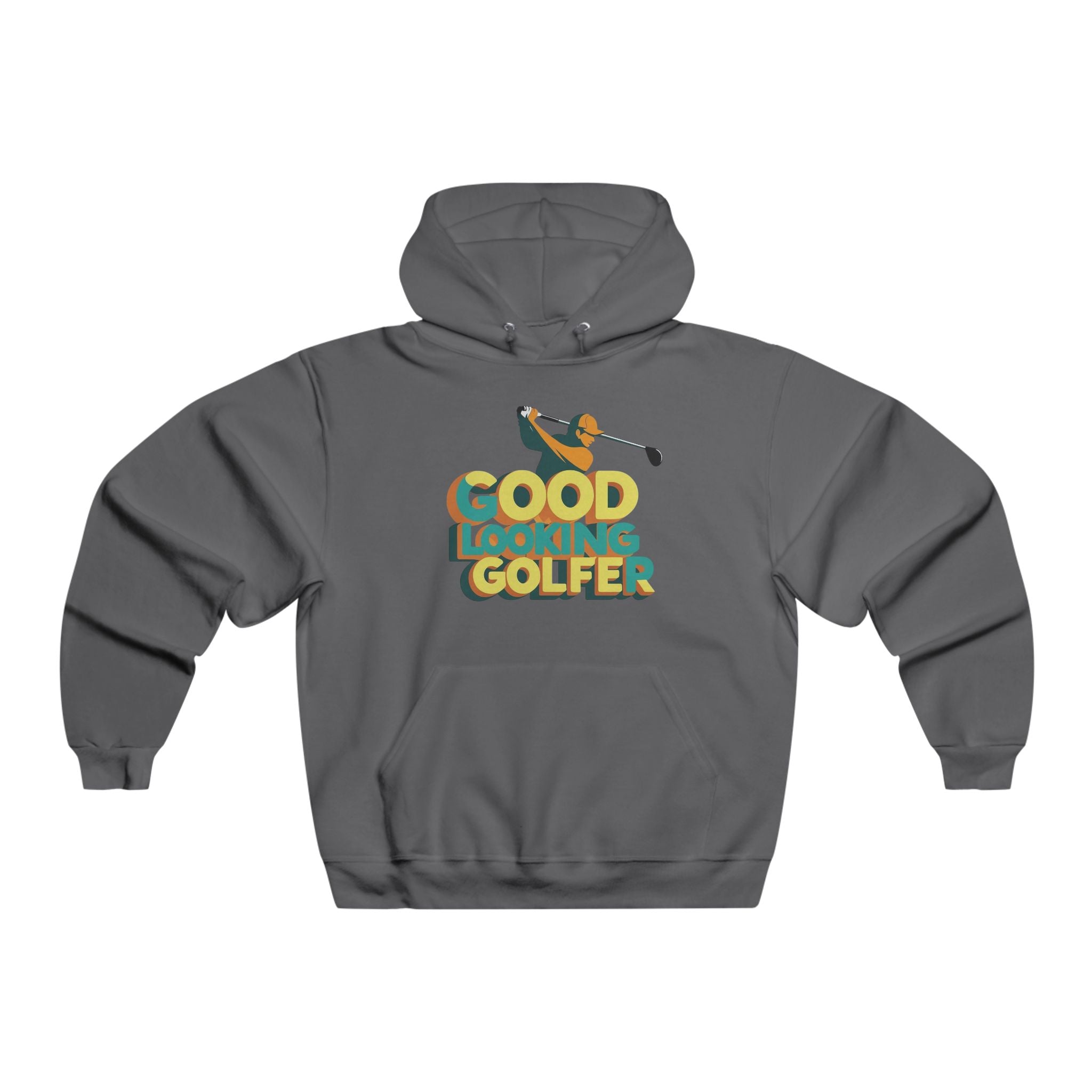 Good Looking Golfer Men's Sweatshirt, Cozy Golf Hoodie, Perfect Gift for Golf Lovers, Casual Sportswear, Comfy Everyday Wear