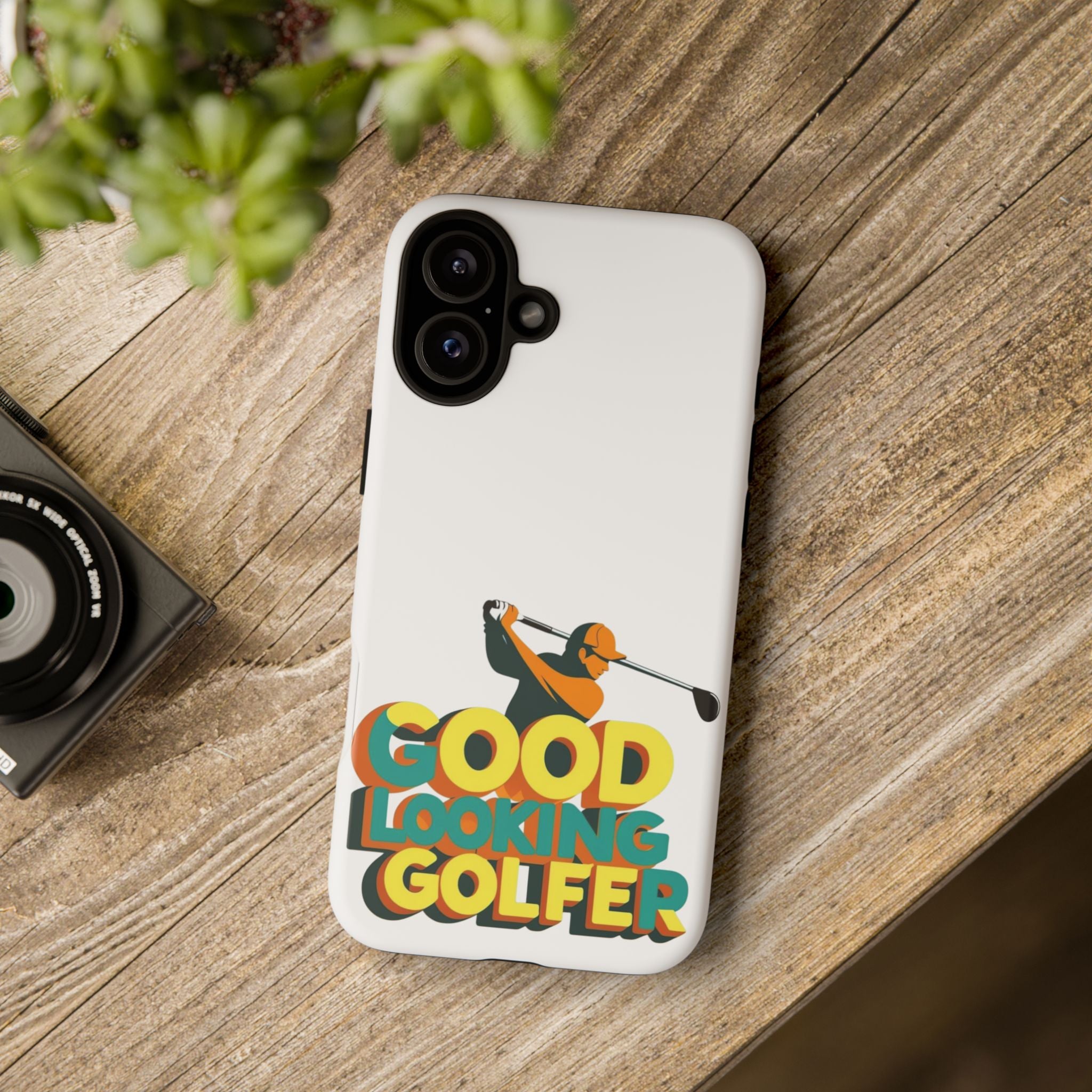 Good Looking Golfer Phone Case | Perfect Gift for Golf Lovers, Stylish Golf Accessories, Tough Phone Protection, Golfer's Essentials