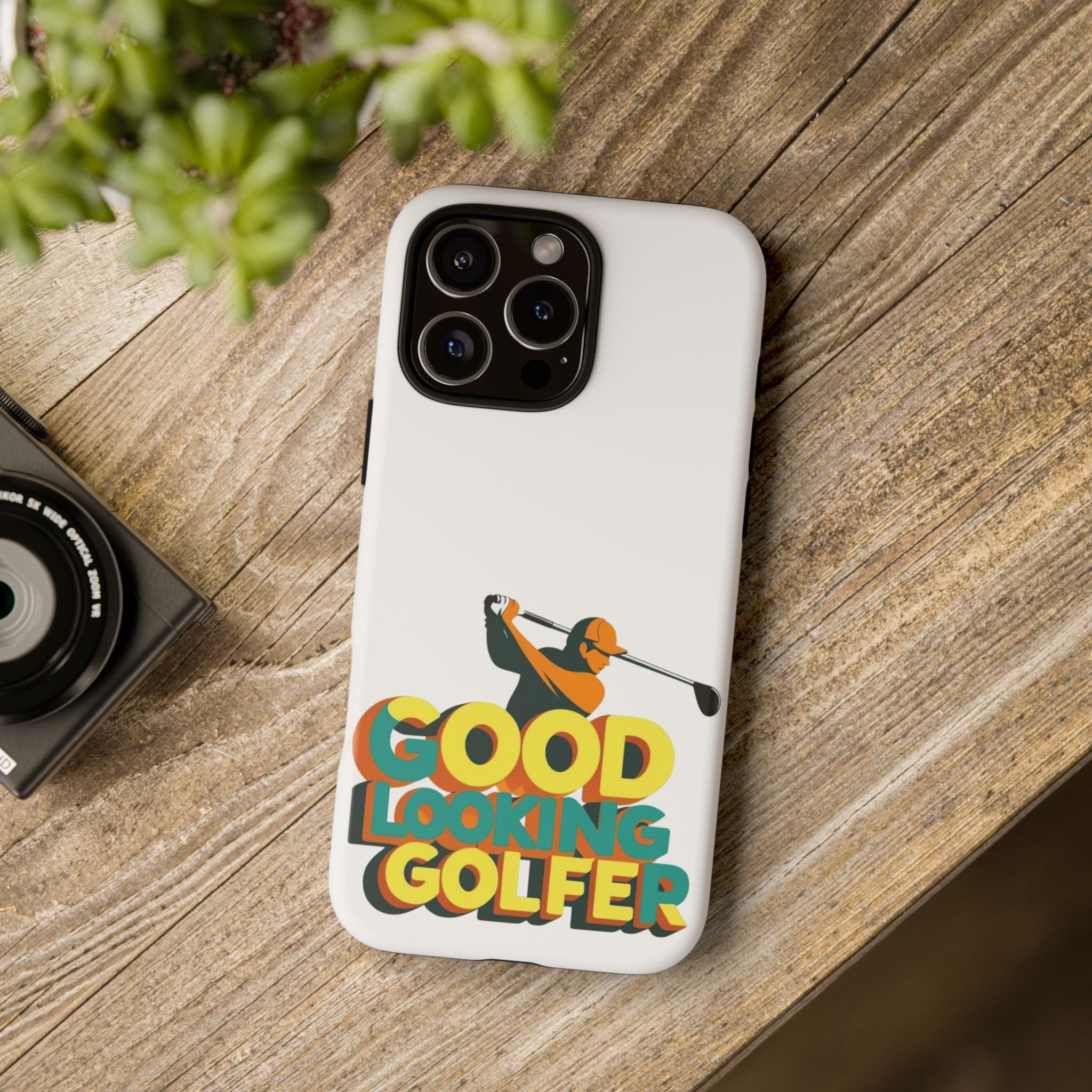 Good Looking Golfer Phone Case | Perfect Gift for Golf Lovers, Stylish Golf Accessories, Tough Phone Protection, Golfer's Essentials