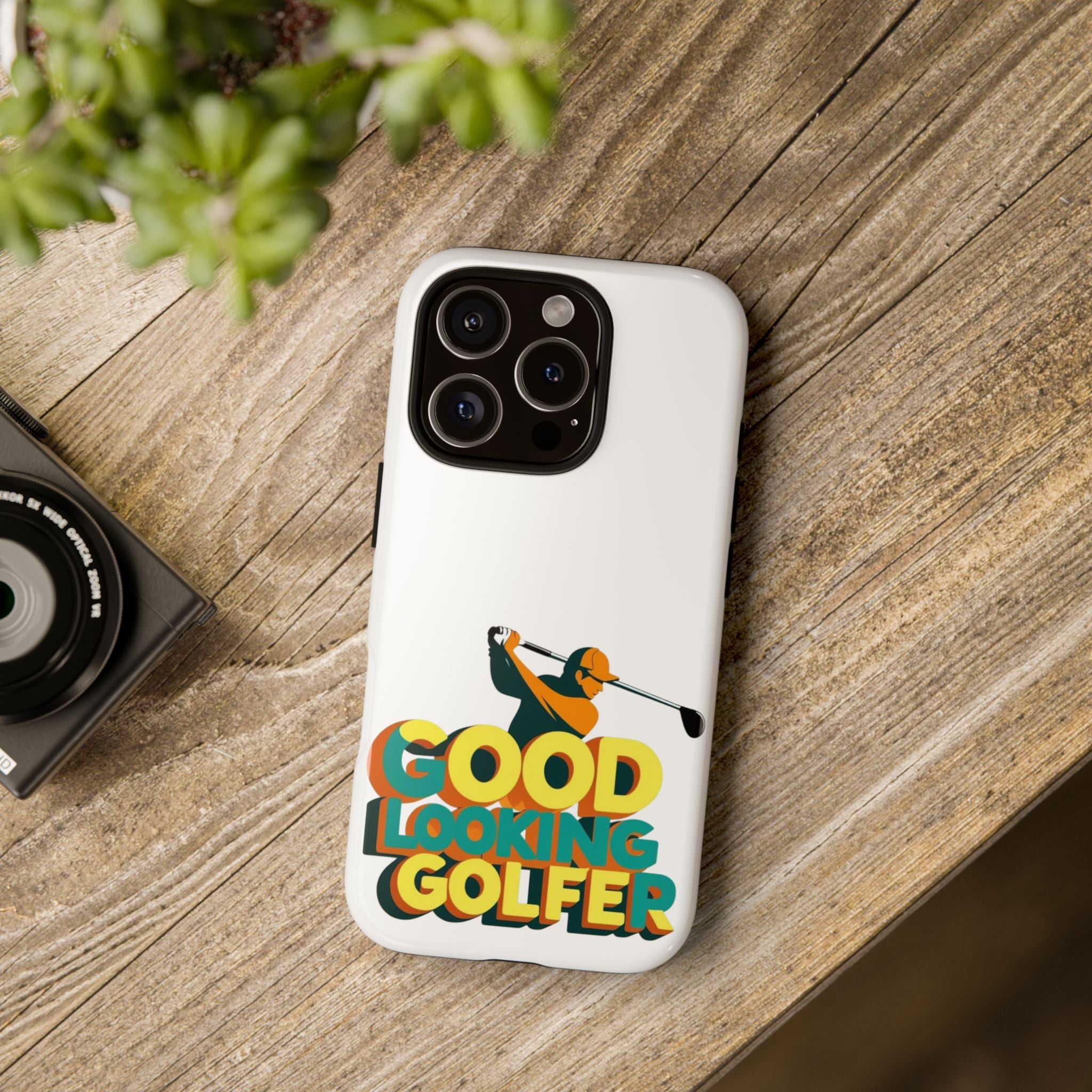 Good Looking Golfer Phone Case | Perfect Gift for Golf Lovers, Stylish Golf Accessories, Tough Phone Protection, Golfer's Essentials