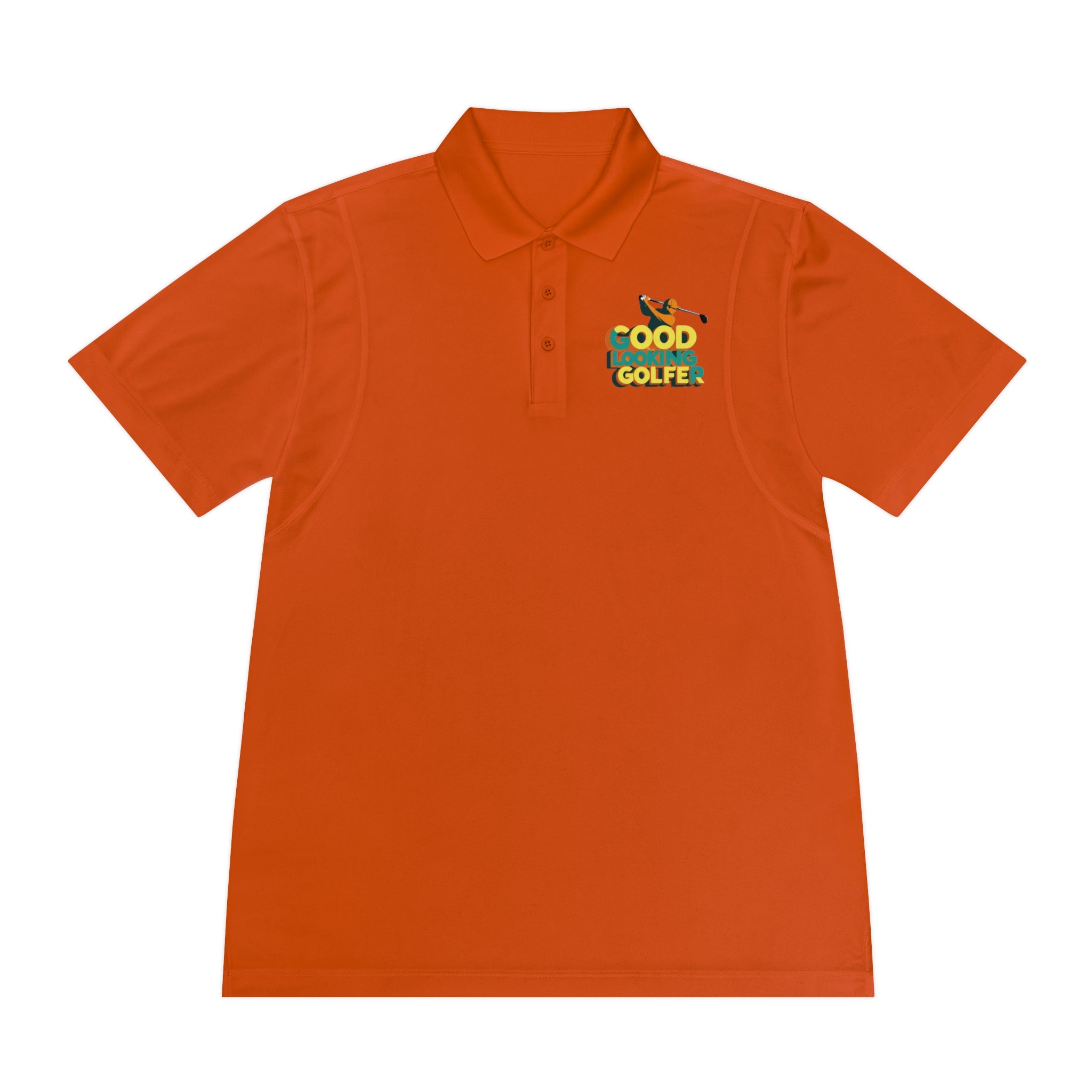 Men's Sport Polo Shirt with 'Good Golfer' Design - Perfect for Golf Lovers, Casual Outings, Father's Day Gift, Athletic Wear, Outdoor Events