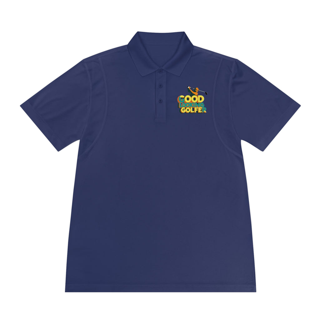 Men's Sport Polo Shirt with 'Good Golfer' Design - Perfect for Golf Lovers, Casual Outings, Father's Day Gift, Athletic Wear, Outdoor Events