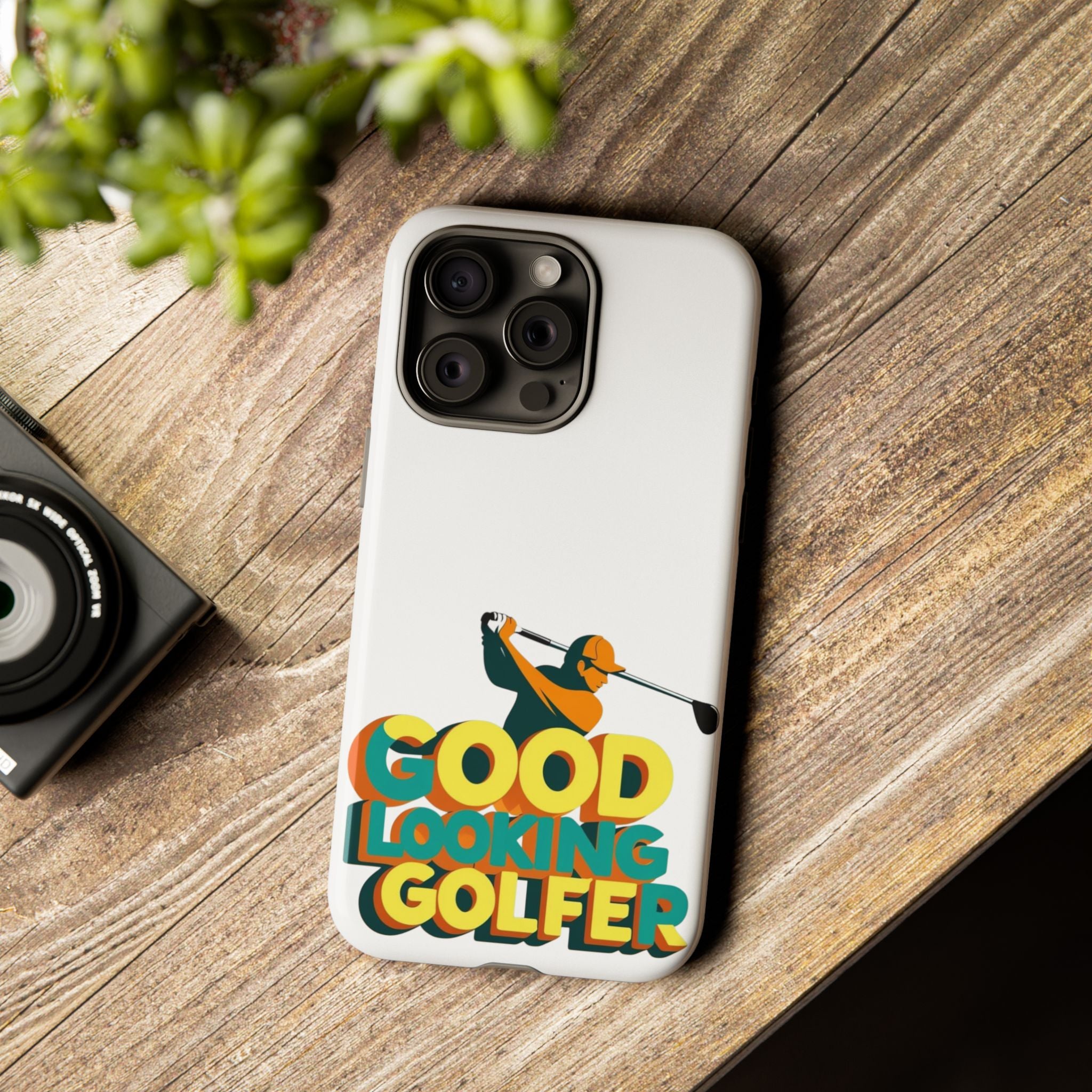 Good Looking Golfer Phone Case | Perfect Gift for Golf Lovers, Stylish Golf Accessories, Tough Phone Protection, Golfer's Essentials