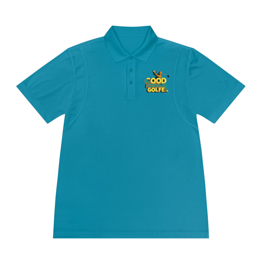 Men's Sport Polo Shirt with 'Good Golfer' Design - Perfect for Golf Lovers, Casual Outings, Father's Day Gift, Athletic Wear, Outdoor Events