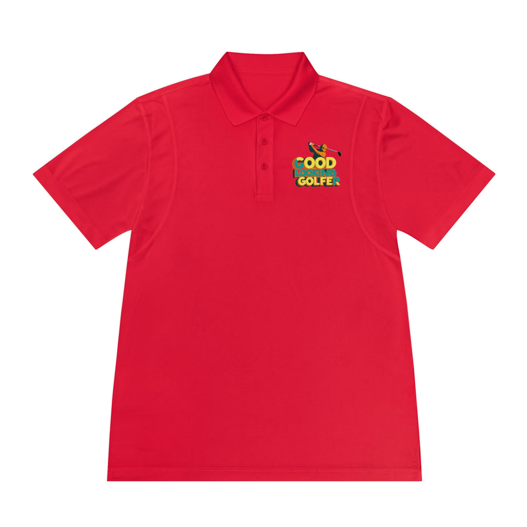 Men's Sport Polo Shirt with 'Good Golfer' Design - Perfect for Golf Lovers, Casual Outings, Father's Day Gift, Athletic Wear, Outdoor Events