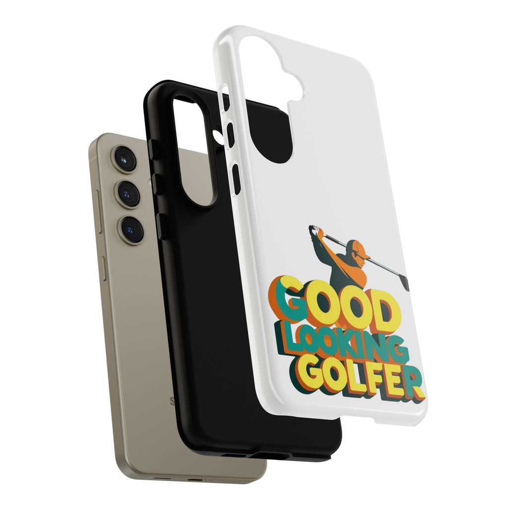Good Looking Golfer Phone Case | Perfect Gift for Golf Lovers, Stylish Golf Accessories, Tough Phone Protection, Golfer's Essentials