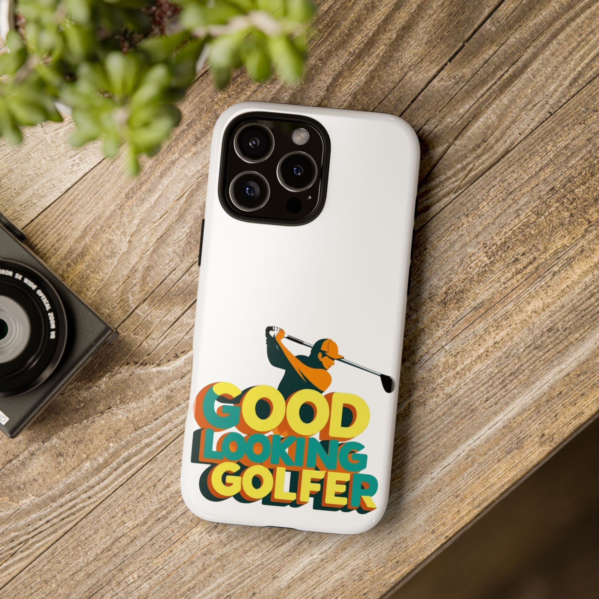 Good Looking Golfer Phone Case | Perfect Gift for Golf Lovers, Stylish Golf Accessories, Tough Phone Protection, Golfer's Essentials