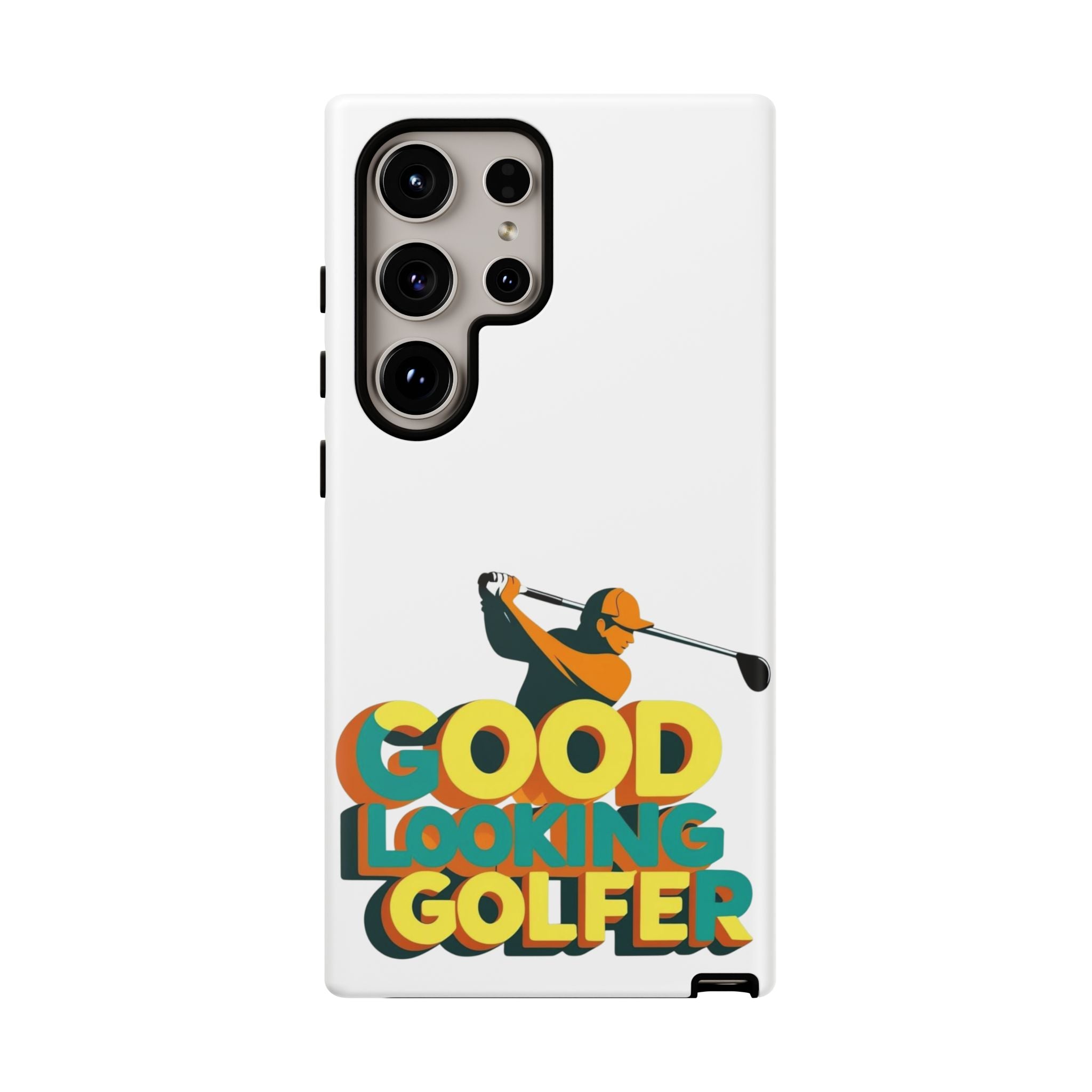 Good Looking Golfer Phone Case | Perfect Gift for Golf Lovers, Stylish Golf Accessories, Tough Phone Protection, Golfer's Essentials