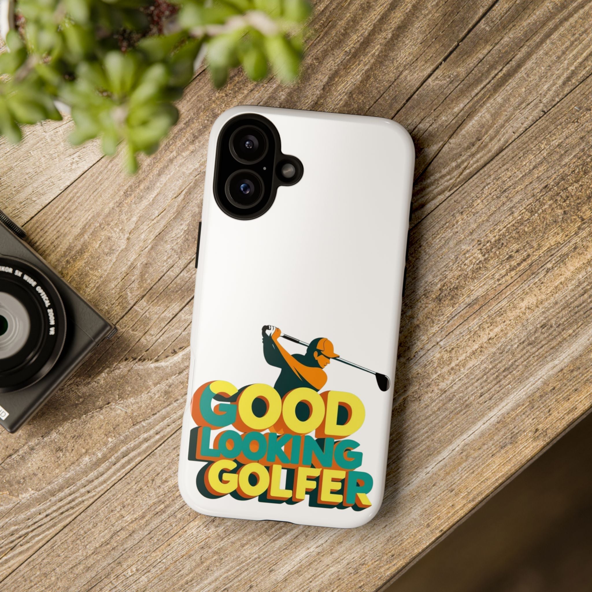 Good Looking Golfer Phone Case | Perfect Gift for Golf Lovers, Stylish Golf Accessories, Tough Phone Protection, Golfer's Essentials