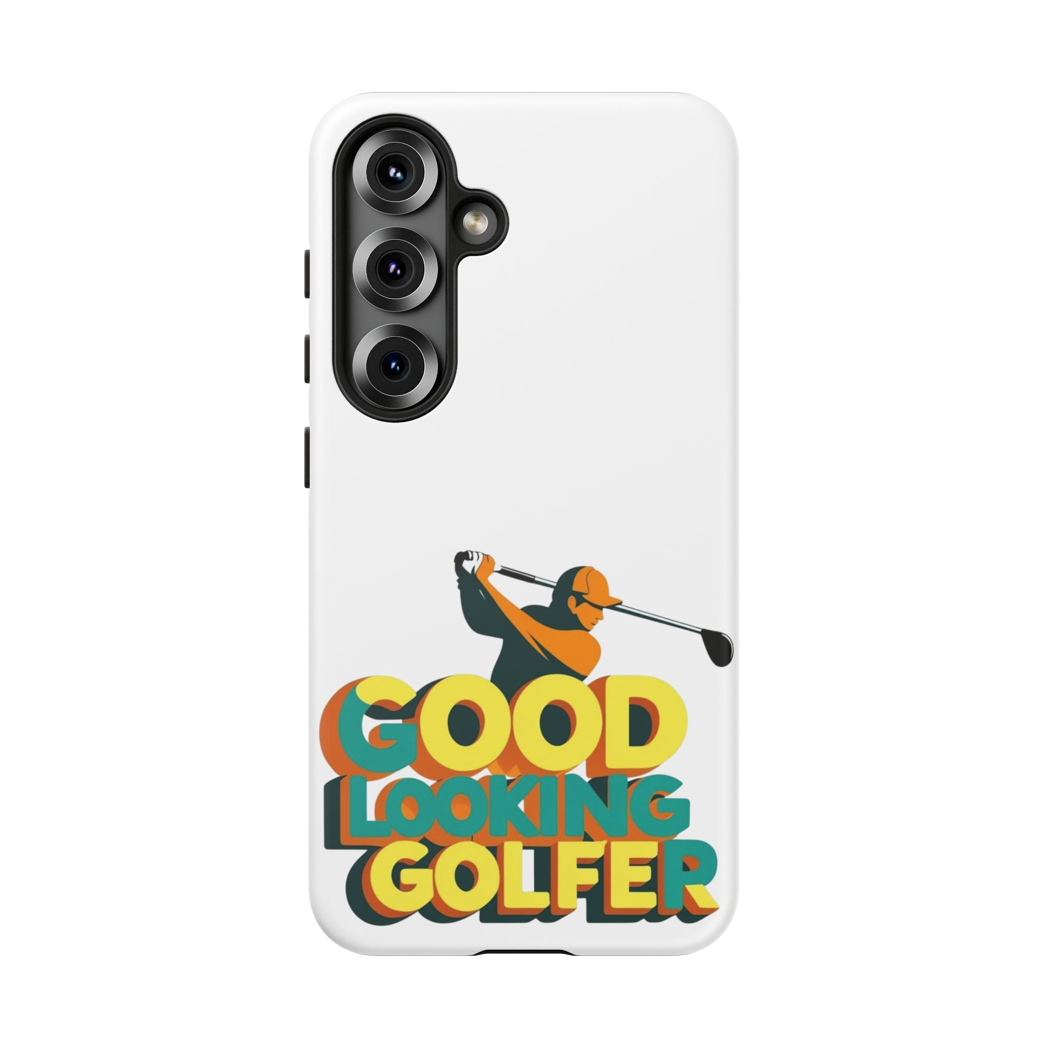 Good Looking Golfer Phone Case | Perfect Gift for Golf Lovers, Stylish Golf Accessories, Tough Phone Protection, Golfer's Essentials