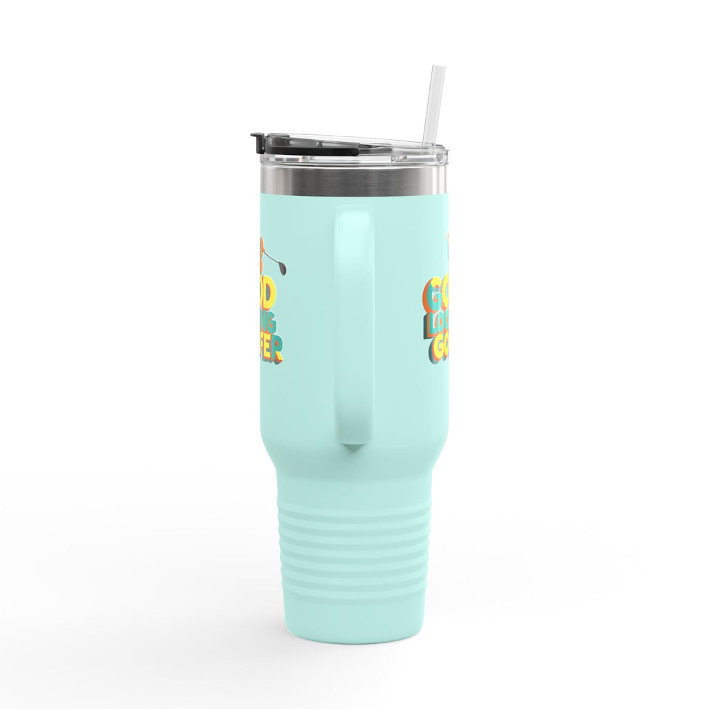 Good Looking Golfer Insulated Travel Mug | 40oz Coffee Cup | Perfect for Golf Lovers, Outdoors, Gifts for Him, Birthday