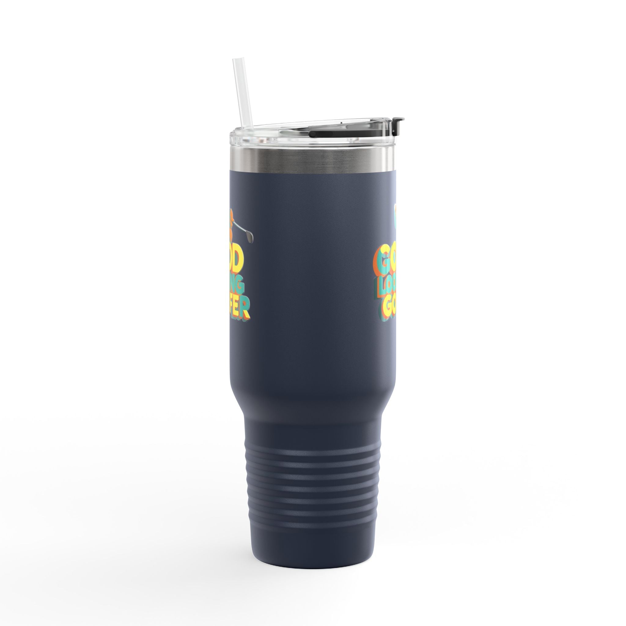 Good Looking Golfer Insulated Travel Mug | 40oz Coffee Cup | Perfect for Golf Lovers, Outdoors, Gifts for Him, Birthday