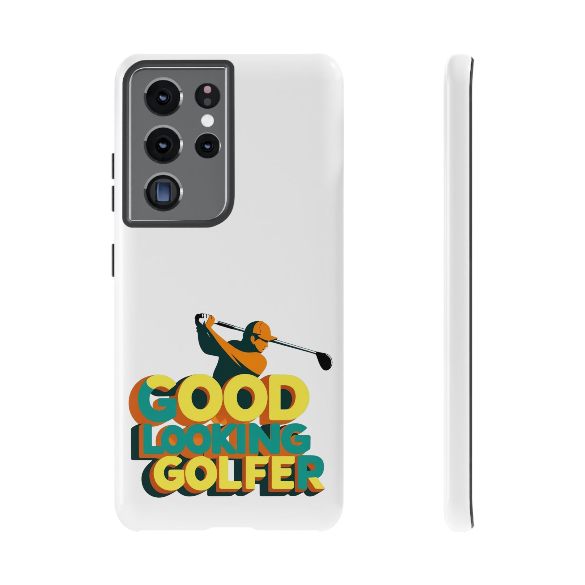 Good Looking Golfer Phone Case | Perfect Gift for Golf Lovers, Stylish Golf Accessories, Tough Phone Protection, Golfer's Essentials