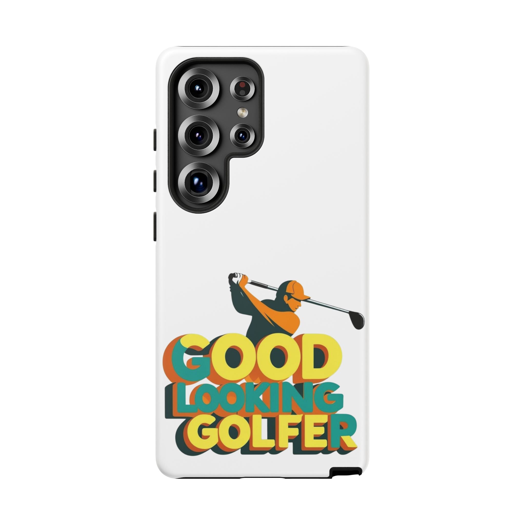 Good Looking Golfer Phone Case | Perfect Gift for Golf Lovers, Stylish Golf Accessories, Tough Phone Protection, Golfer's Essentials