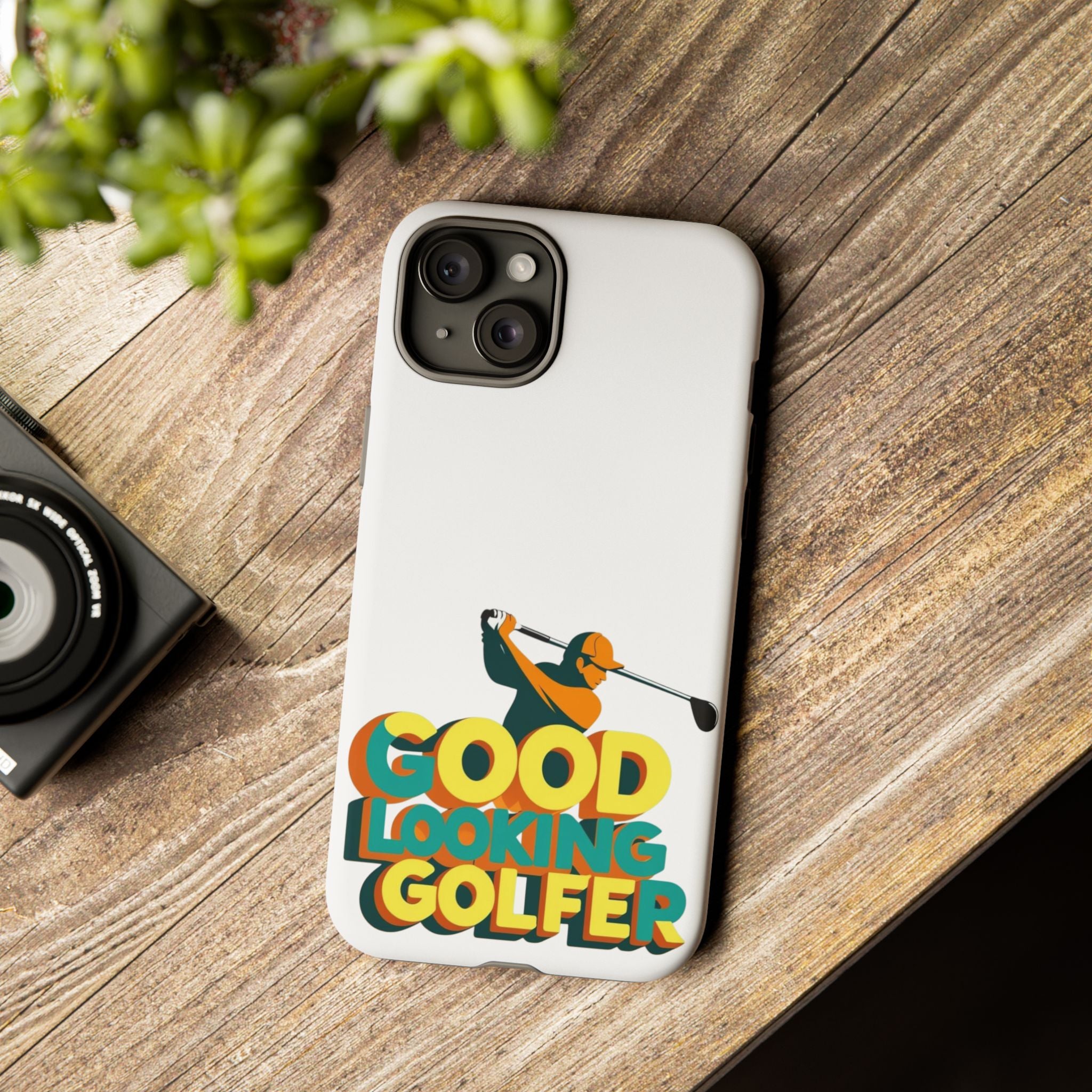 Good Looking Golfer Phone Case | Perfect Gift for Golf Lovers, Stylish Golf Accessories, Tough Phone Protection, Golfer's Essentials