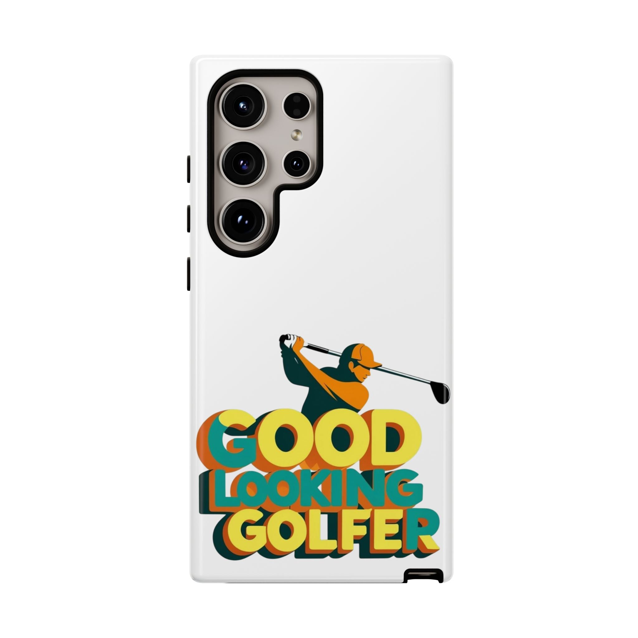 Good Looking Golfer Phone Case | Perfect Gift for Golf Lovers, Stylish Golf Accessories, Tough Phone Protection, Golfer's Essentials