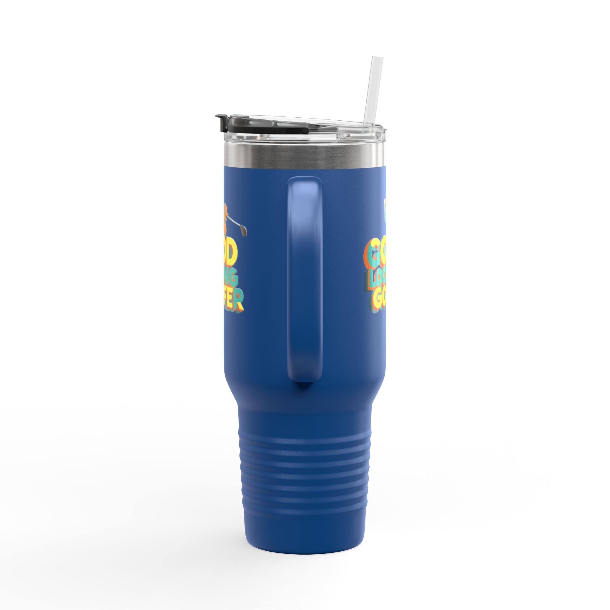 Good Looking Golfer Insulated Travel Mug | 40oz Coffee Cup | Perfect for Golf Lovers, Outdoors, Gifts for Him, Birthday