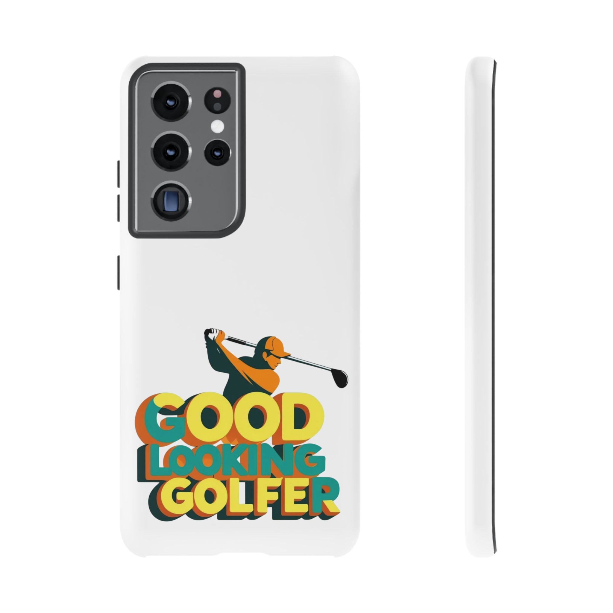 Good Looking Golfer Phone Case | Perfect Gift for Golf Lovers, Stylish Golf Accessories, Tough Phone Protection, Golfer's Essentials