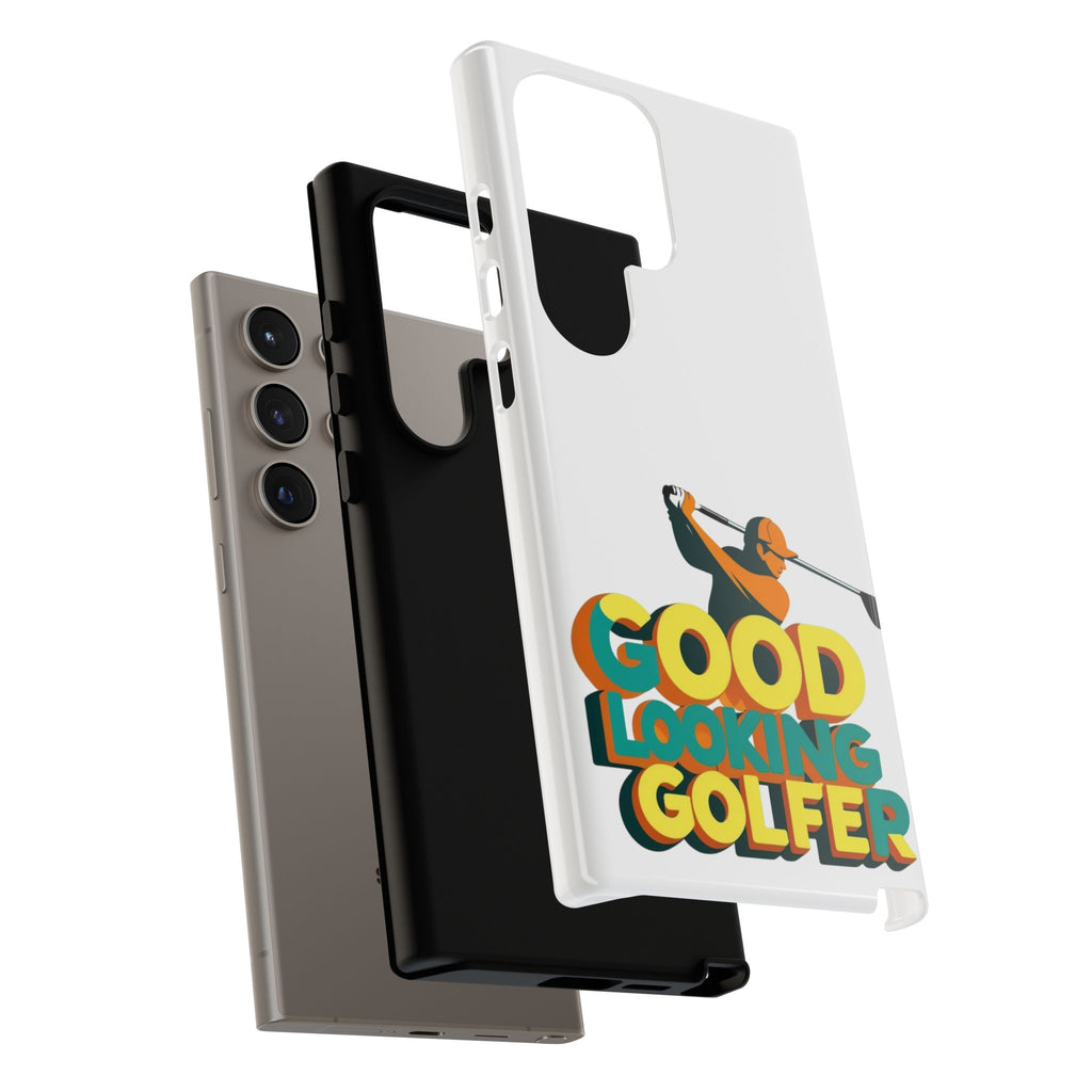 Good Looking Golfer Phone Case | Perfect Gift for Golf Lovers, Stylish Golf Accessories, Tough Phone Protection, Golfer's Essentials