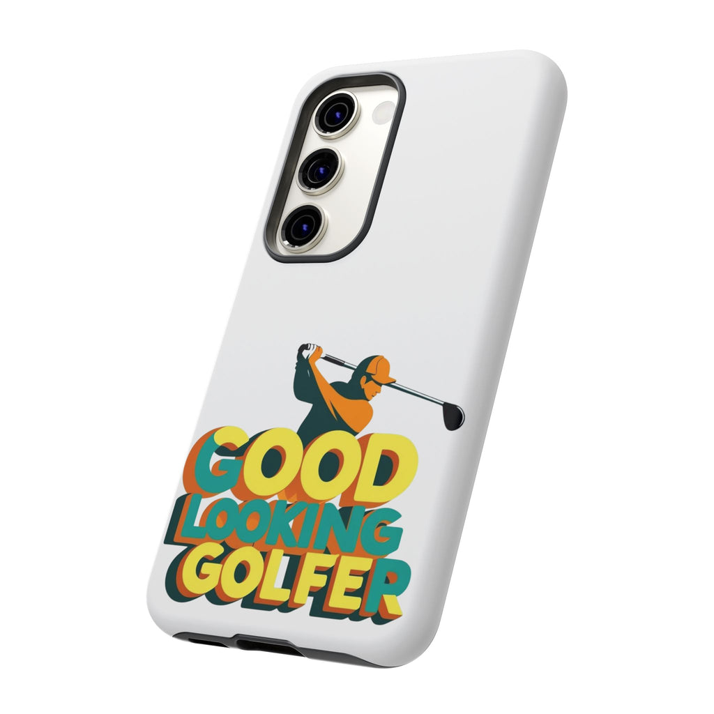 Good Looking Golfer Phone Case | Perfect Gift for Golf Lovers, Stylish Golf Accessories, Tough Phone Protection, Golfer's Essentials