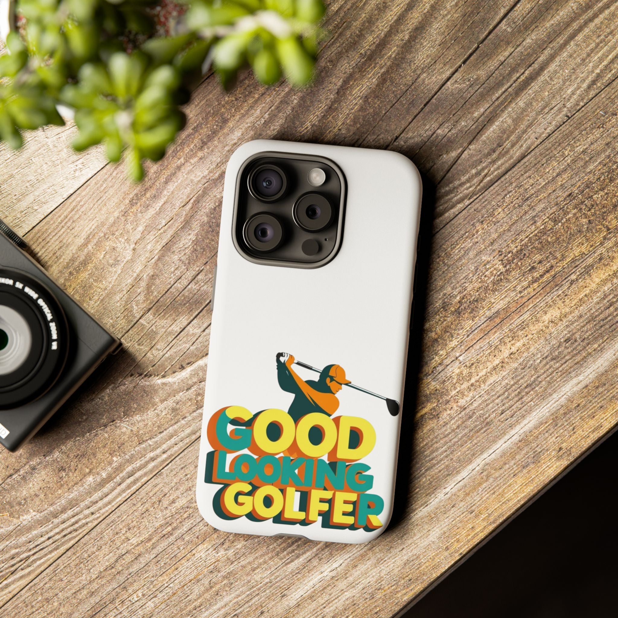 Good Looking Golfer Phone Case | Perfect Gift for Golf Lovers, Stylish Golf Accessories, Tough Phone Protection, Golfer's Essentials