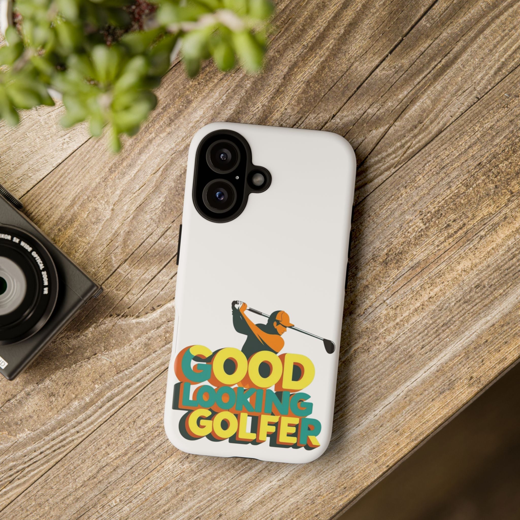 Good Looking Golfer Phone Case | Perfect Gift for Golf Lovers, Stylish Golf Accessories, Tough Phone Protection, Golfer's Essentials