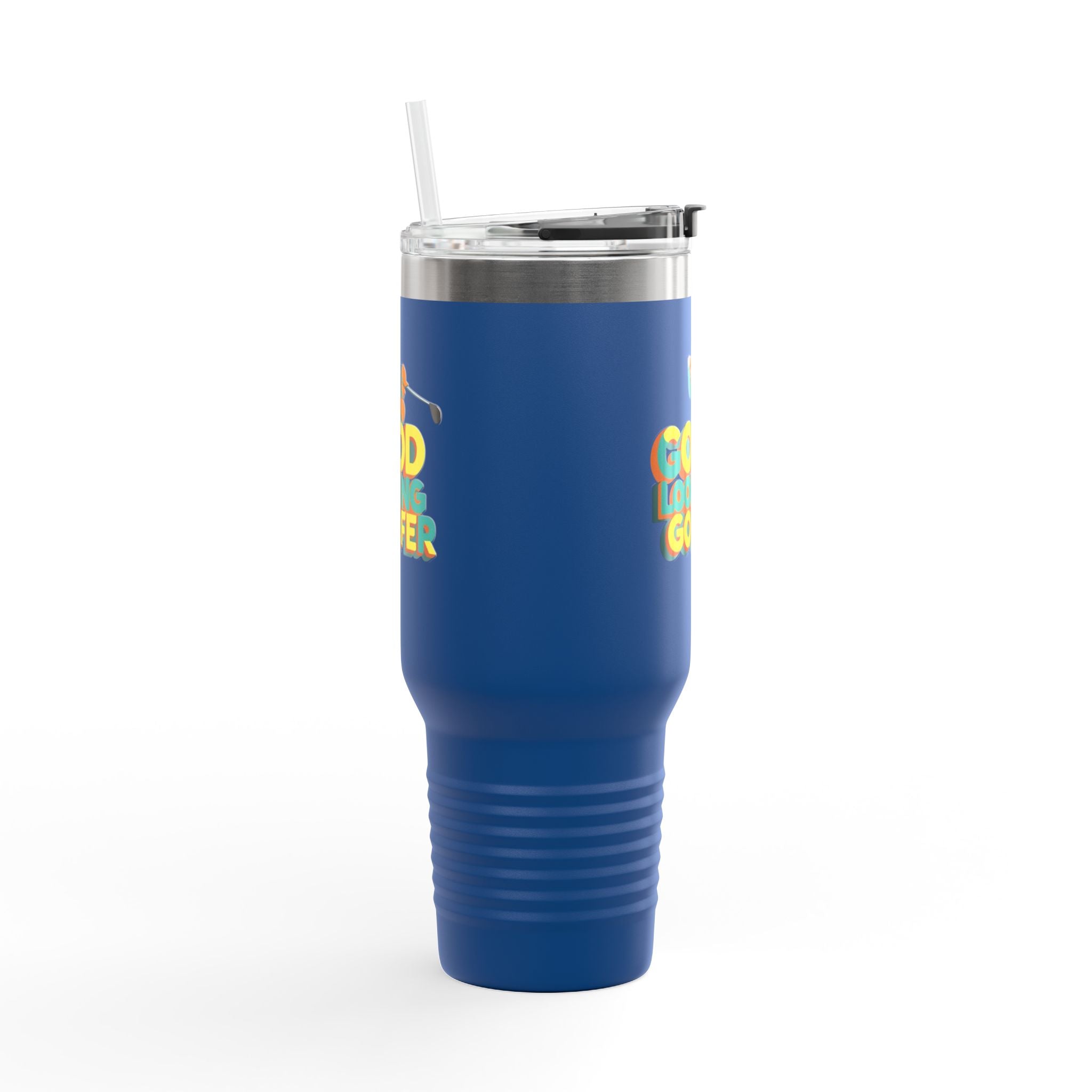 Good Looking Golfer Insulated Travel Mug | 40oz Coffee Cup | Perfect for Golf Lovers, Outdoors, Gifts for Him, Birthday